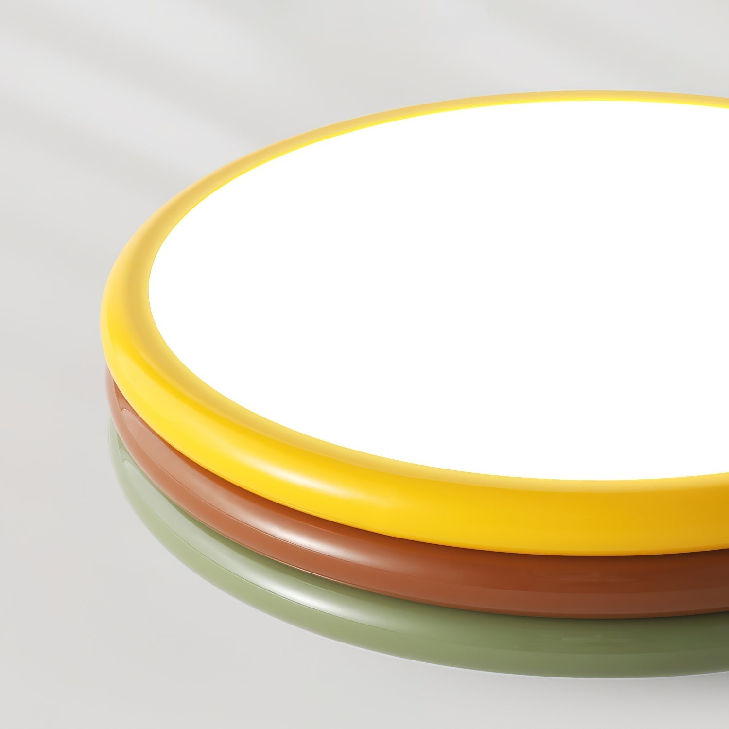 Dunoir Unique Art Color Stack Ceiling Lamp-Neutral Decor