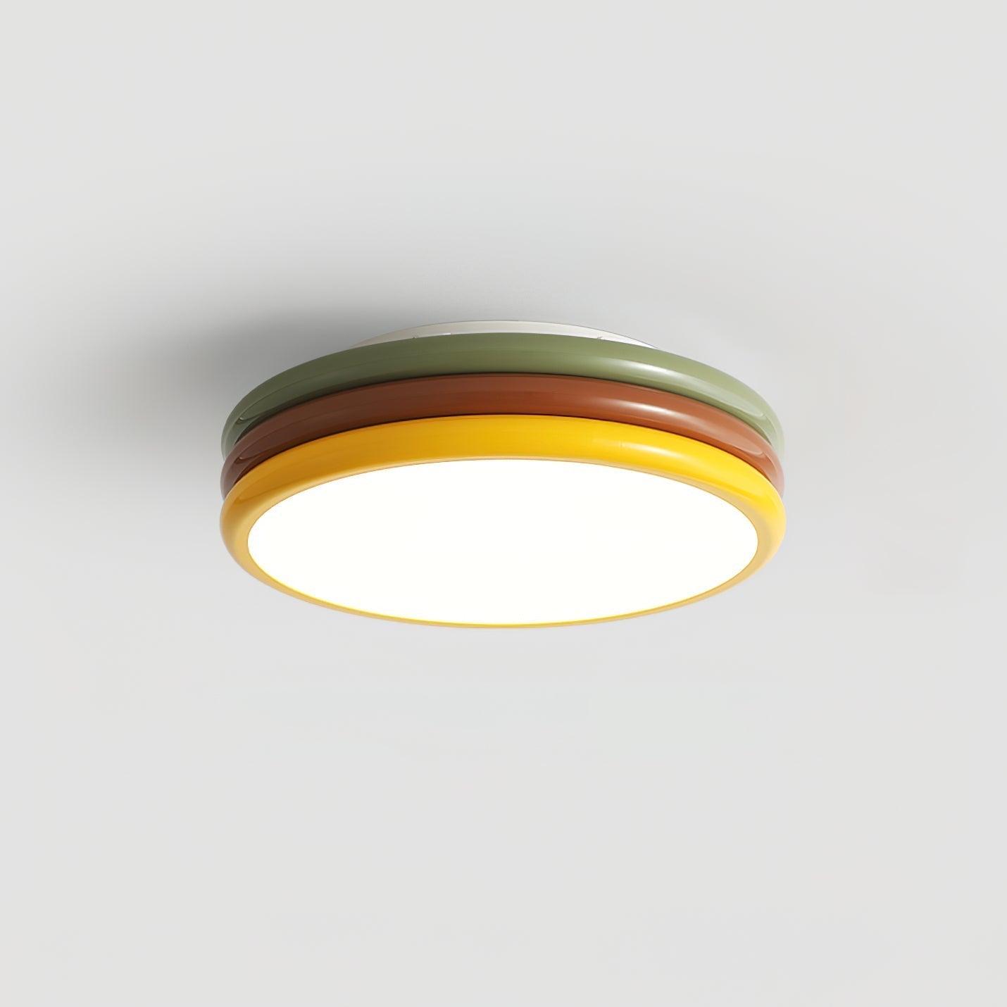 Dunoir Unique Art Color Stack Ceiling Lamp-Neutral Decor