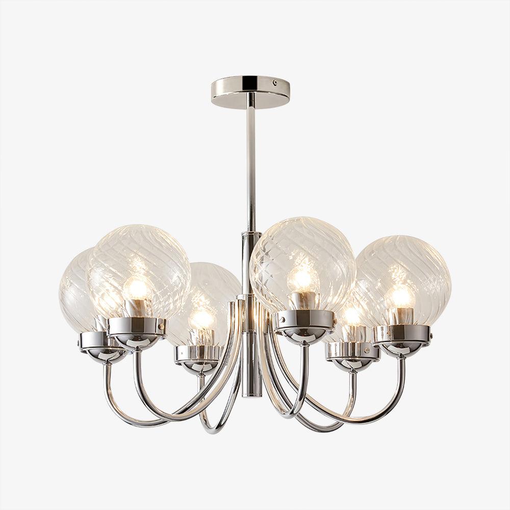 Armiriel Elegance Nordic Glass Chandelier-Neutral Decor