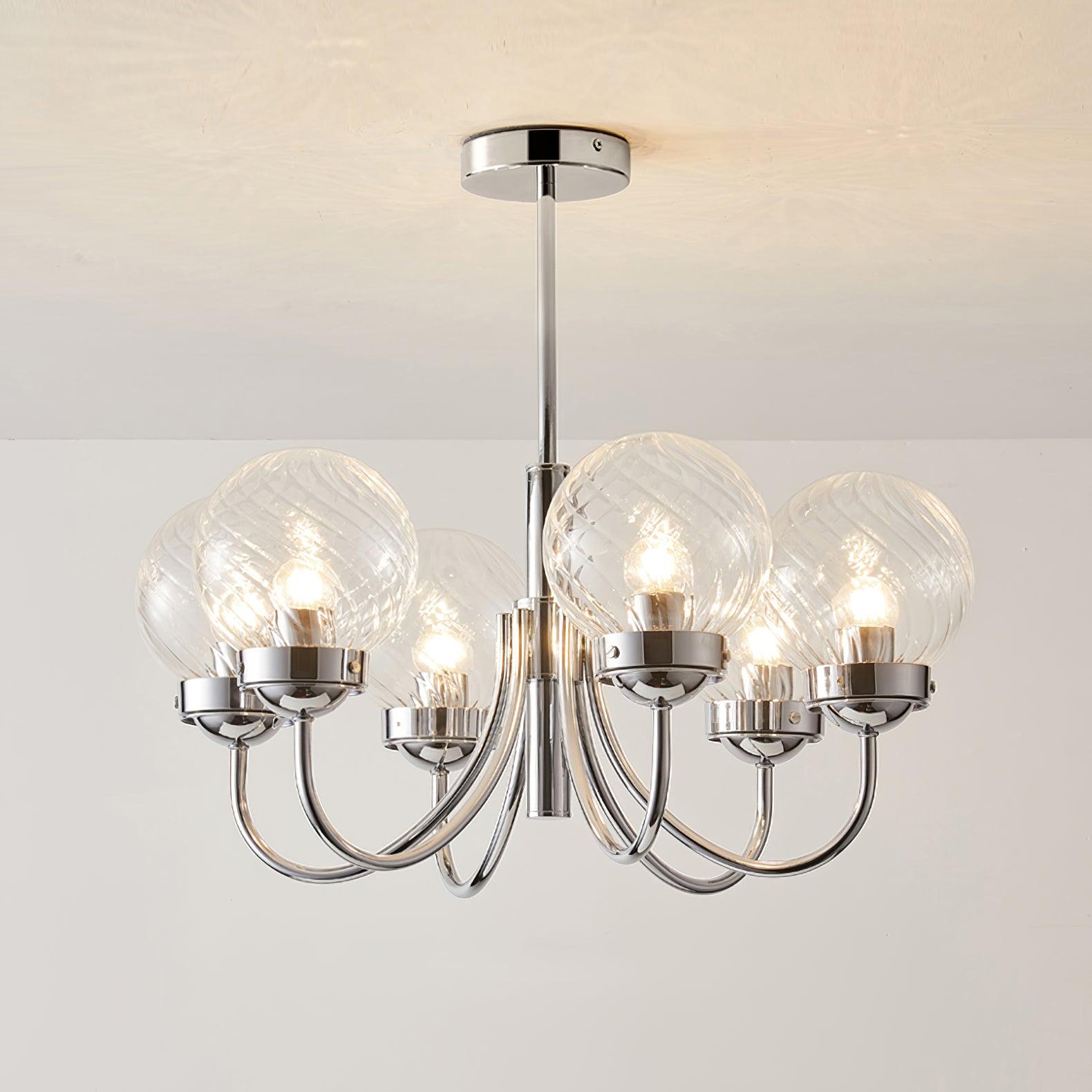 Armiriel Elegance Nordic Glass Chandelier-Neutral Decor