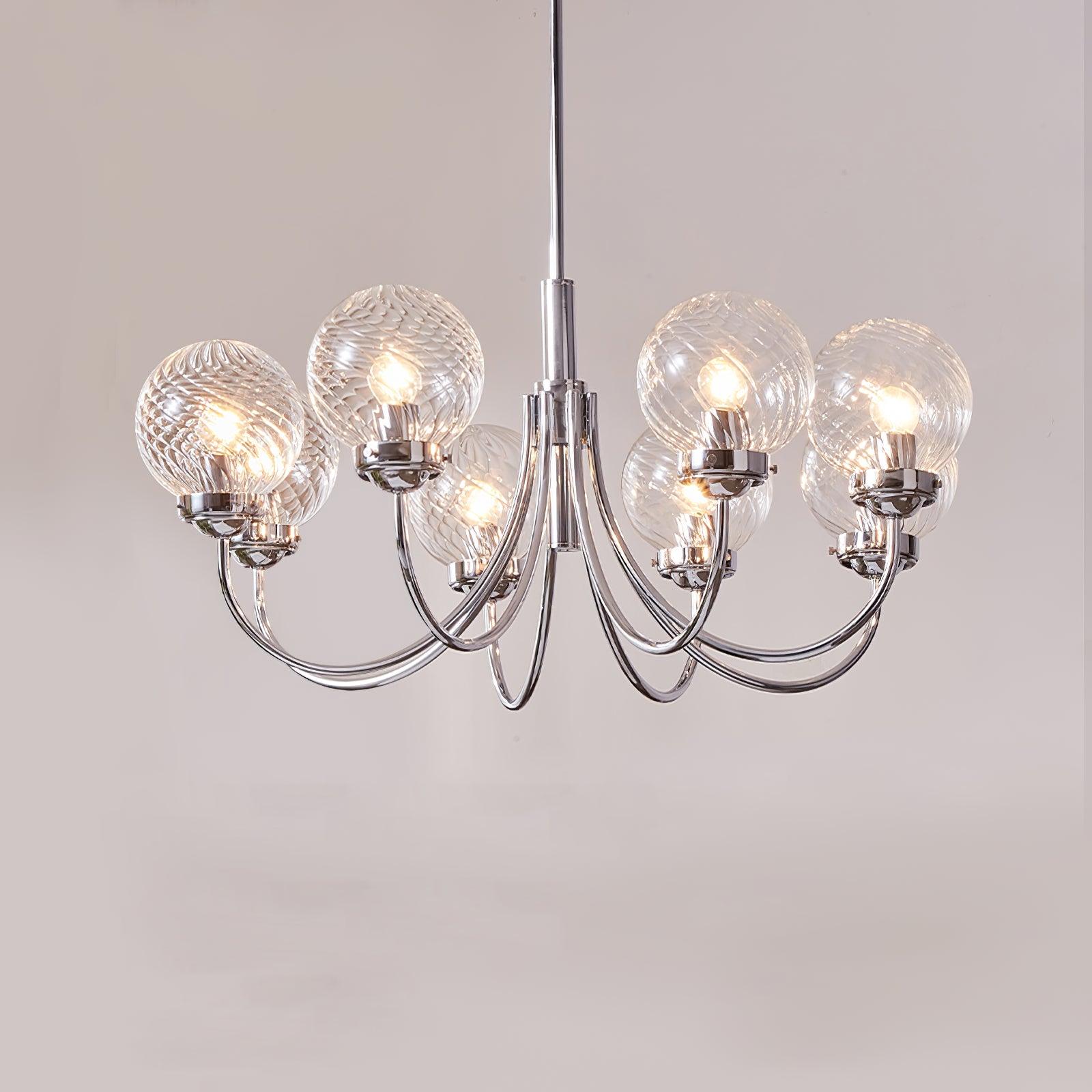Armiriel Elegance Nordic Glass Chandelier-Neutral Decor