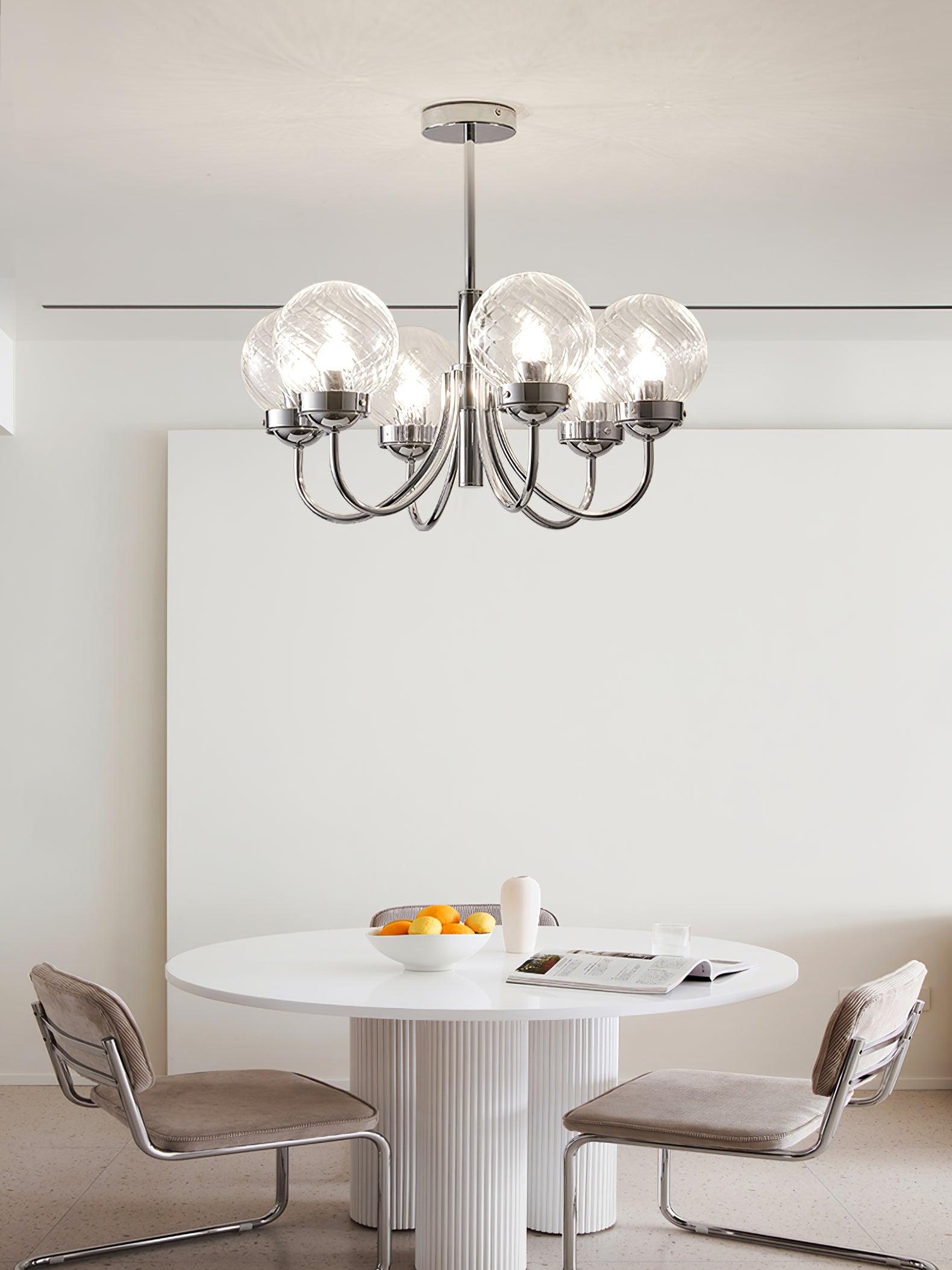 Armiriel Elegance Nordic Glass Chandelier-Neutral Decor