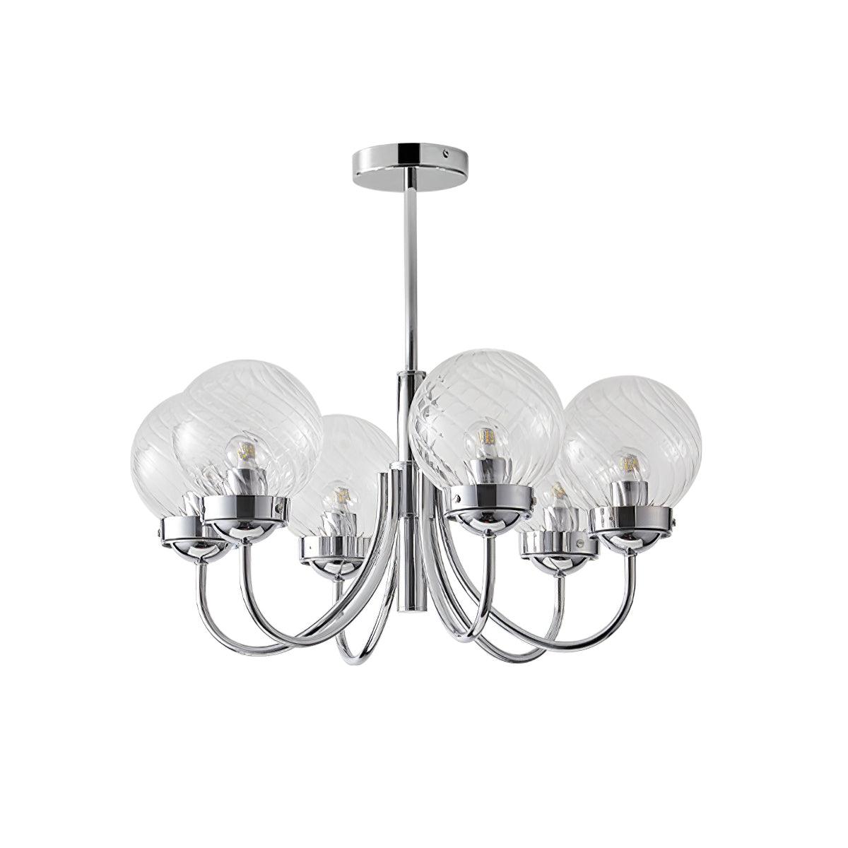 Armiriel Elegance Nordic Glass Chandelier-Neutral Decor