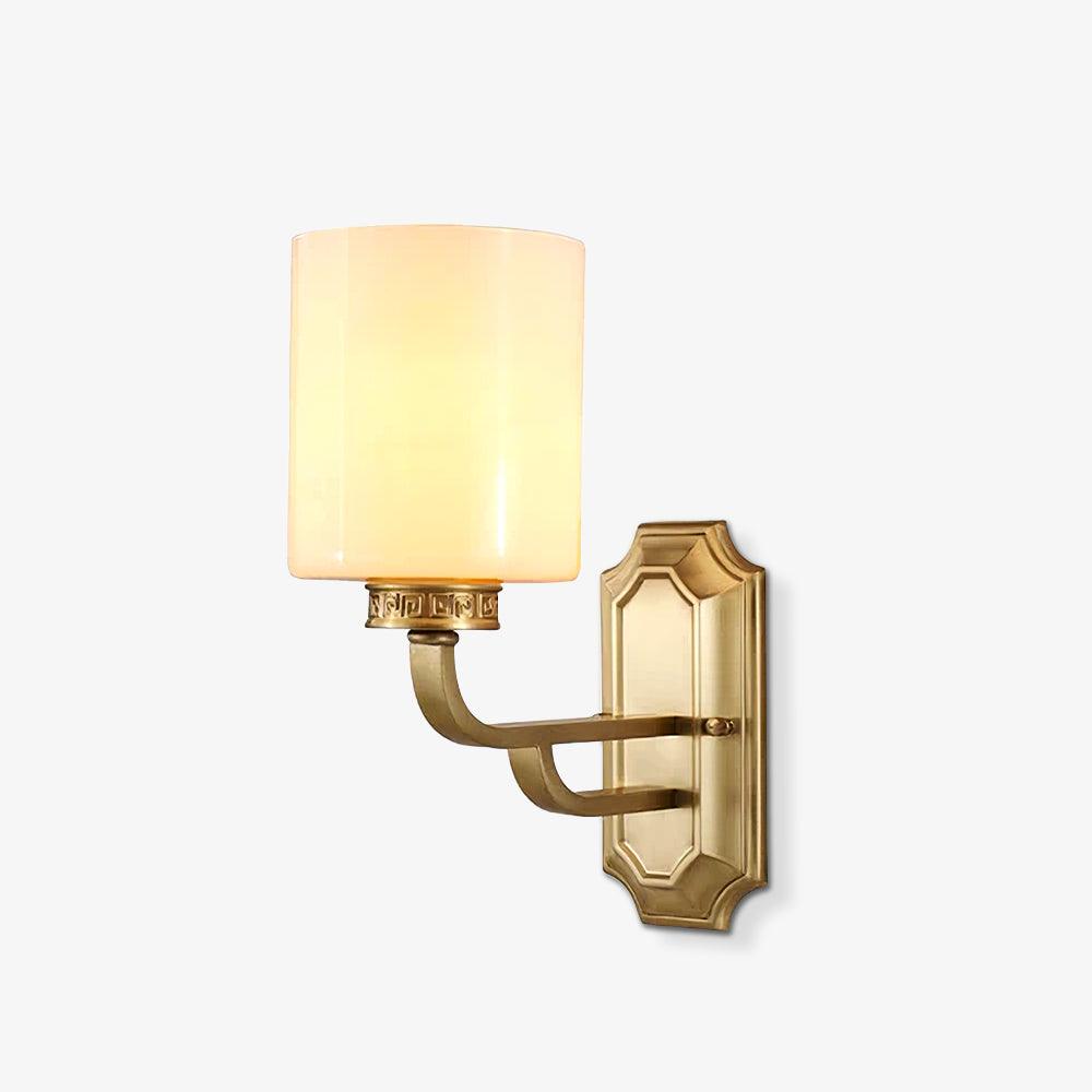 Regal Classic Brass Wall Lamp-Neutral Decor