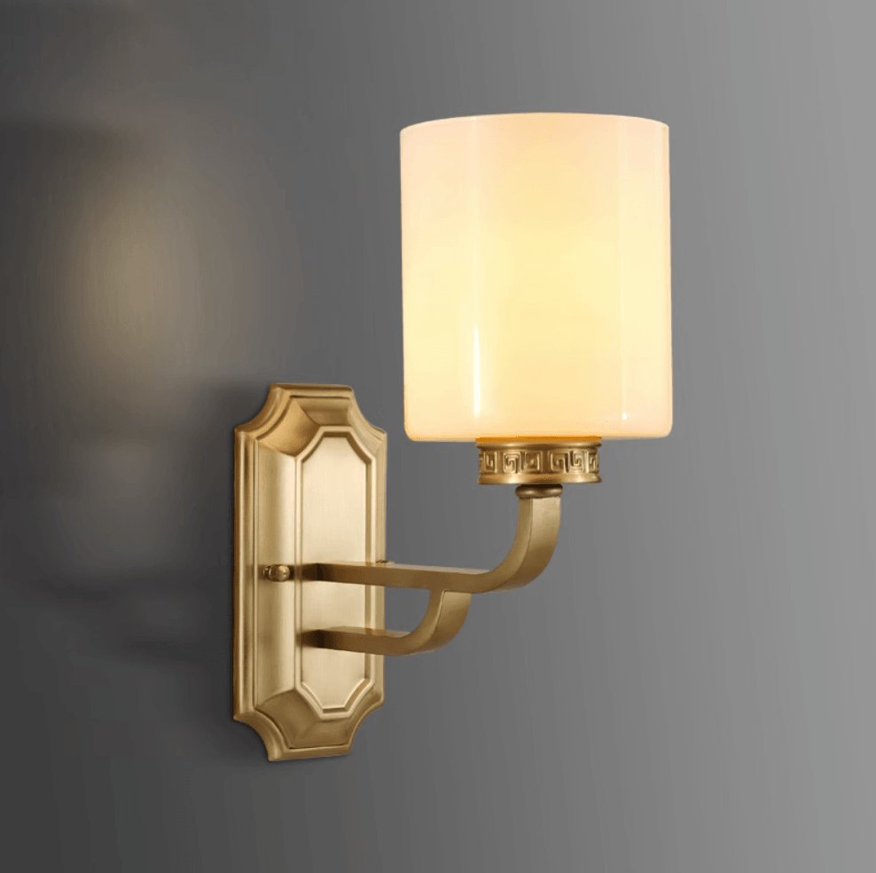 Regal Classic Brass Wall Lamp-Neutral Decor