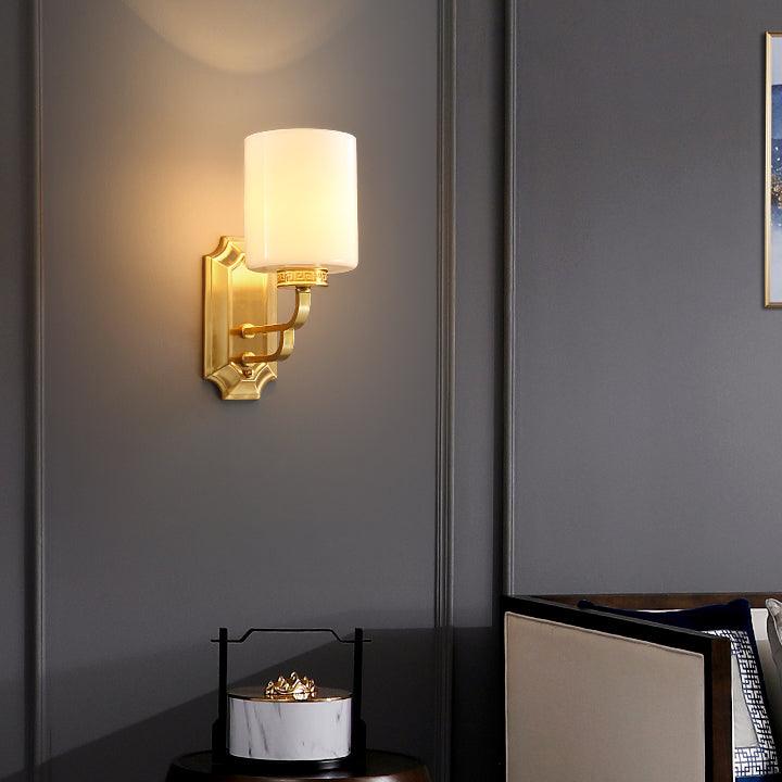 Regal Classic Brass Wall Lamp-Neutral Decor