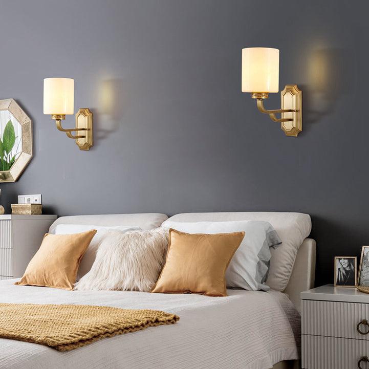 Regal Classic Brass Wall Lamp-Neutral Decor