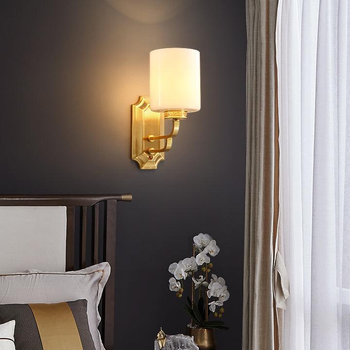 Regal Classic Brass Wall Lamp-Neutral Decor