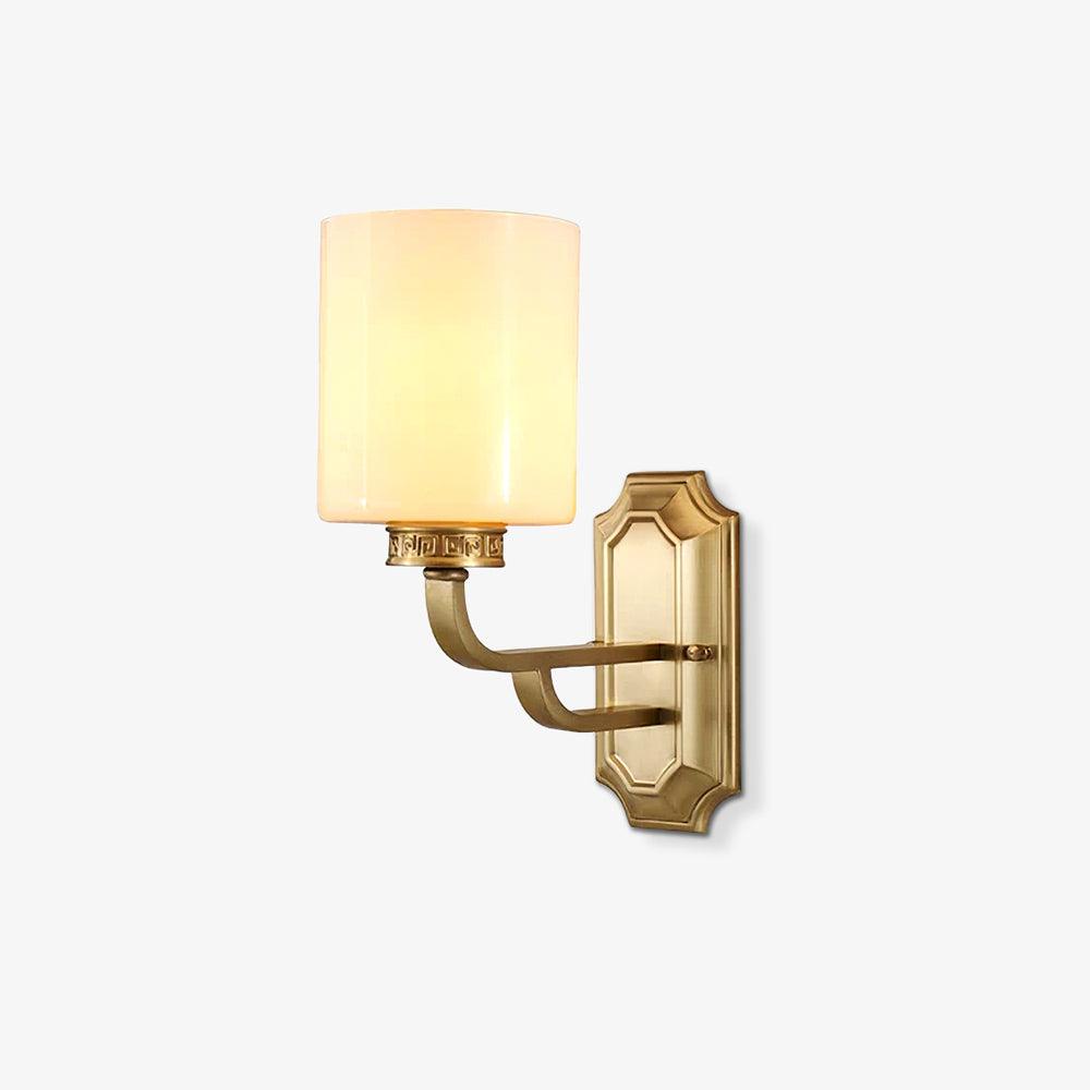 Regal Classic Brass Wall Lamp-Neutral Decor