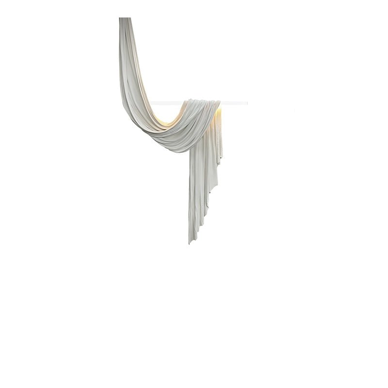 Hammock Fabric Pendant Light-Neutral Decor
