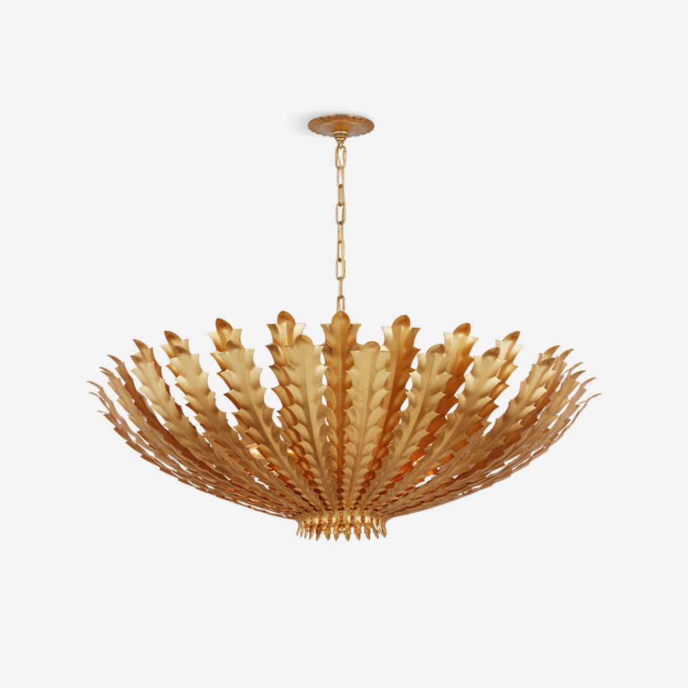 Geyon Golden Leaf Chandelier
