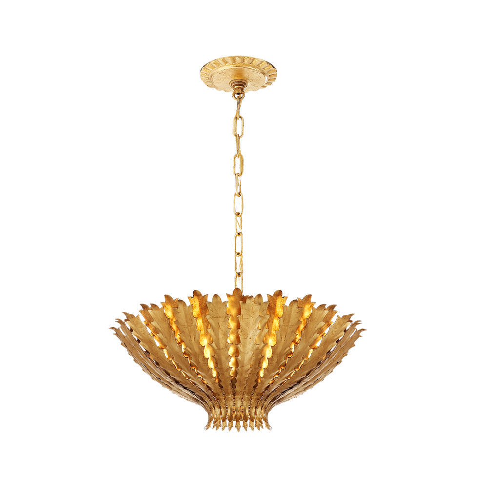 Geyon Golden Leaf Chandelier