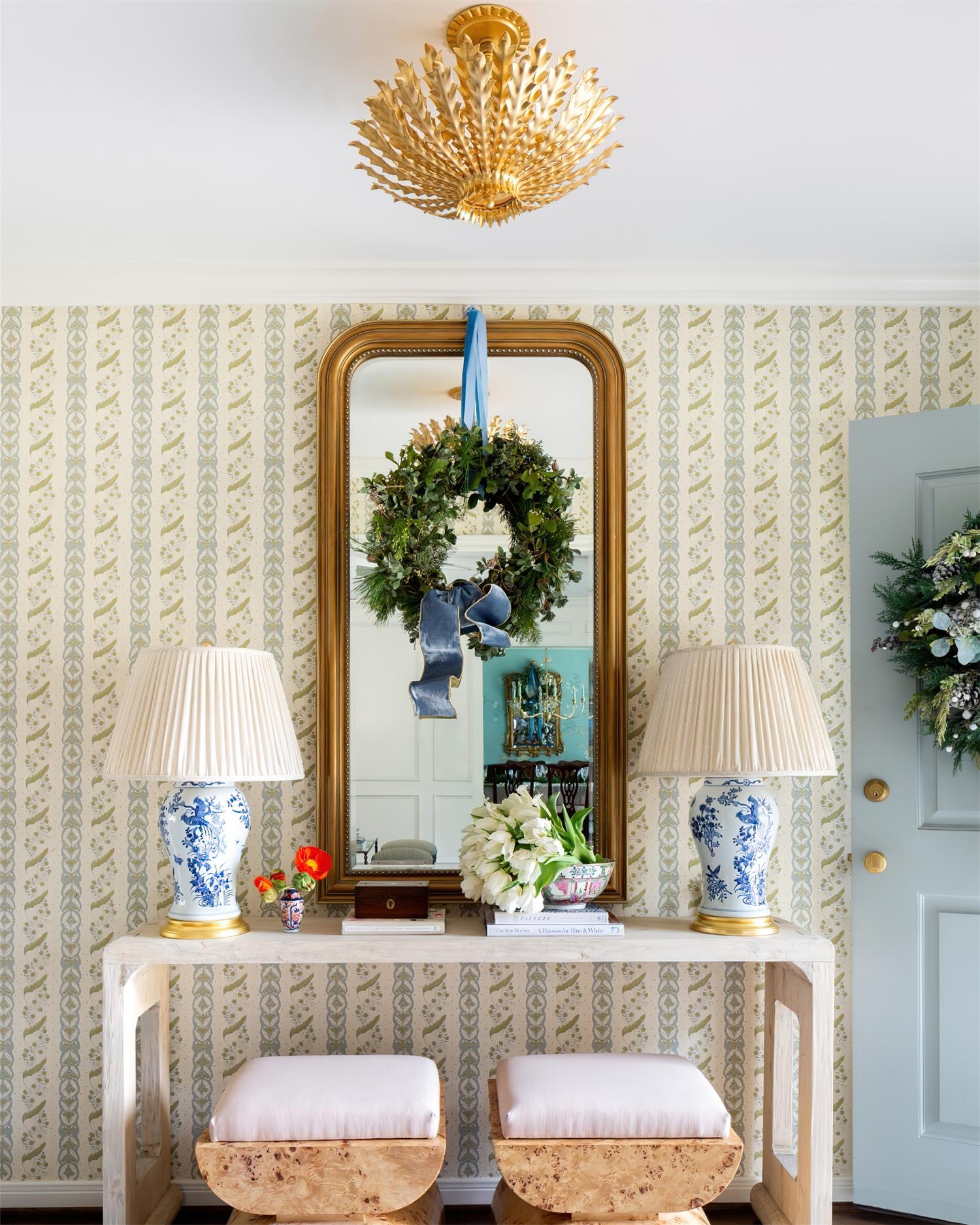 Geyon Golden Leaf Chandelier