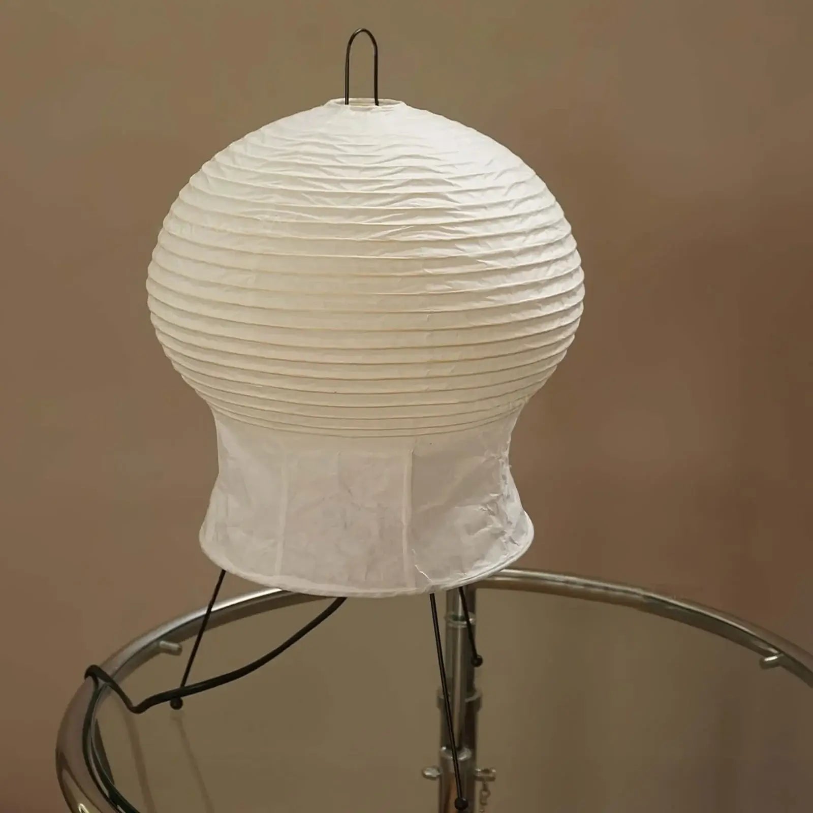 Nras Paper Table Lamp-Neutral Decor
