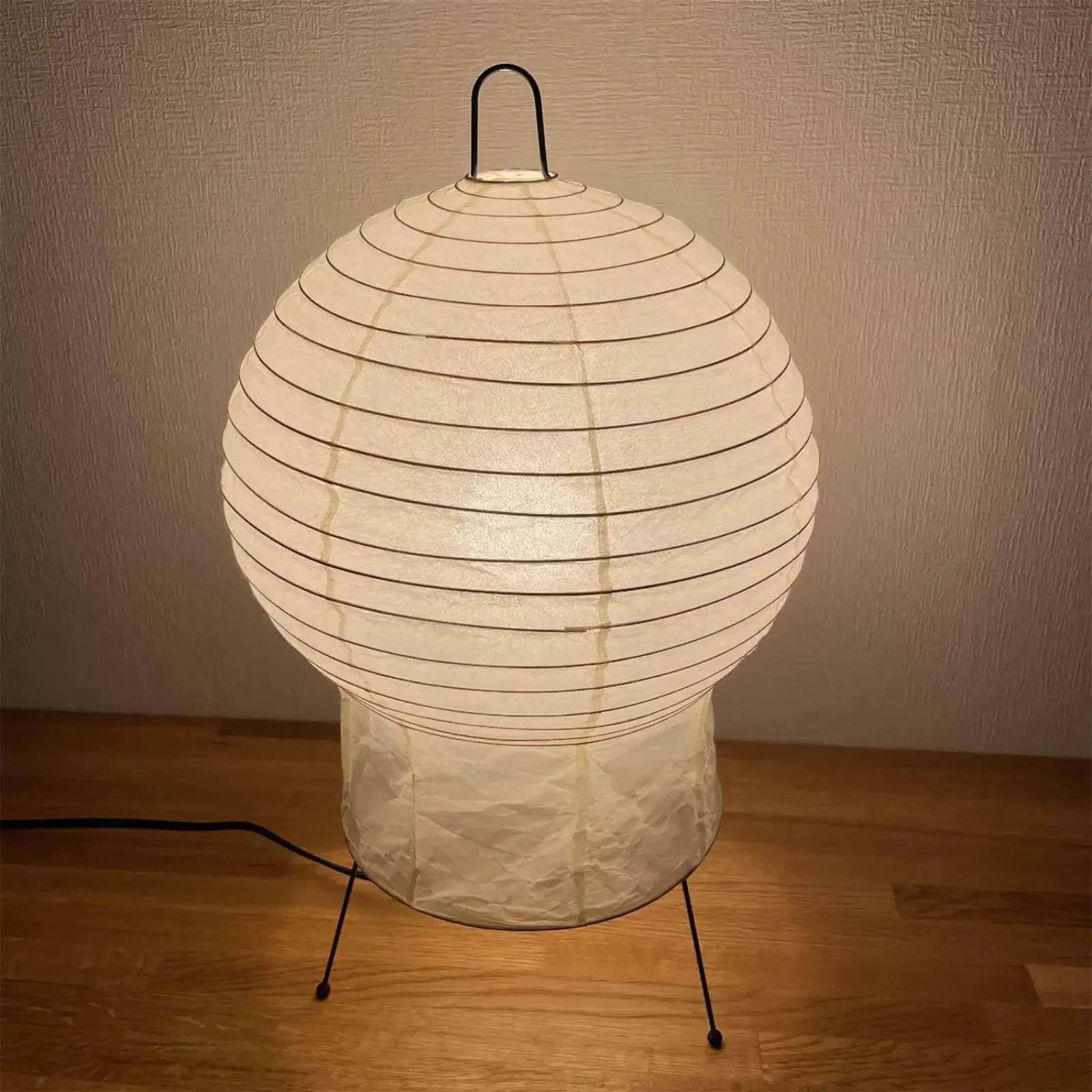 Nras Paper Table Lamp-Neutral Decor
