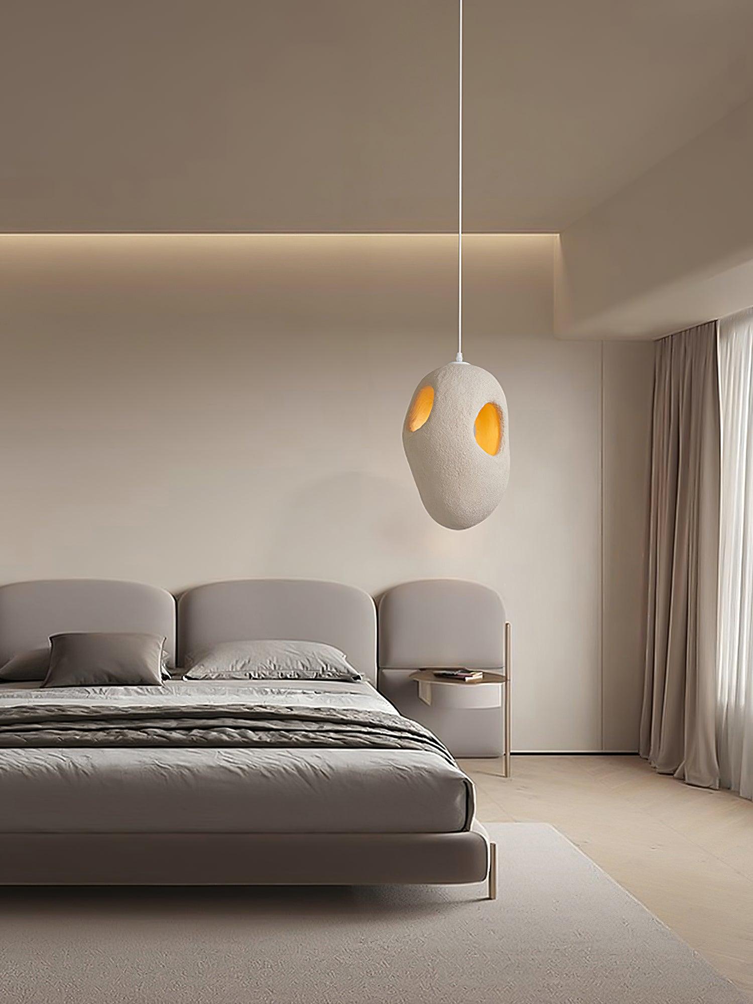 Evenu Beige Artistic Pendant Lamp-Neutral Decor