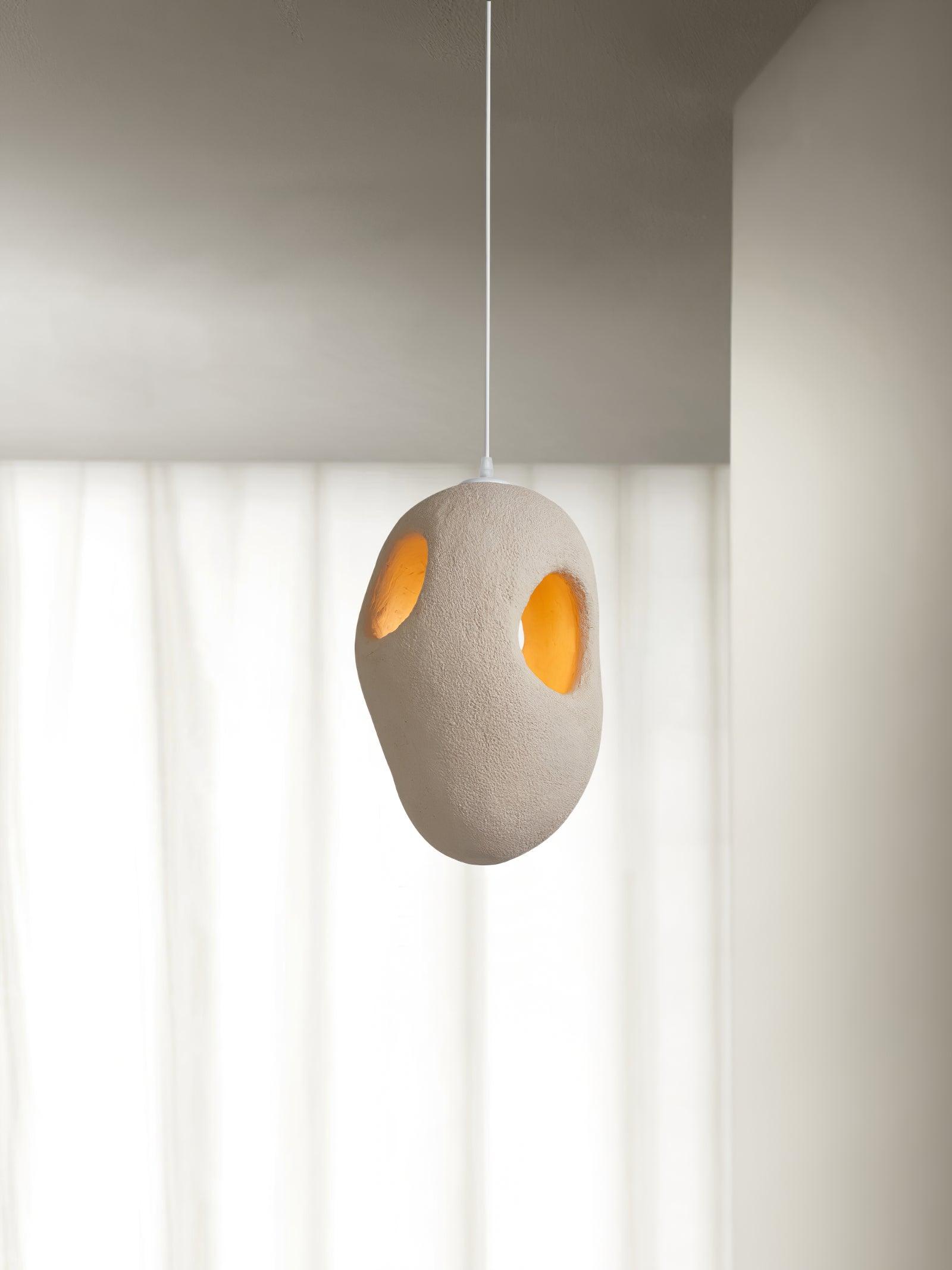 Evenu Beige Artistic Pendant Lamp-Neutral Decor