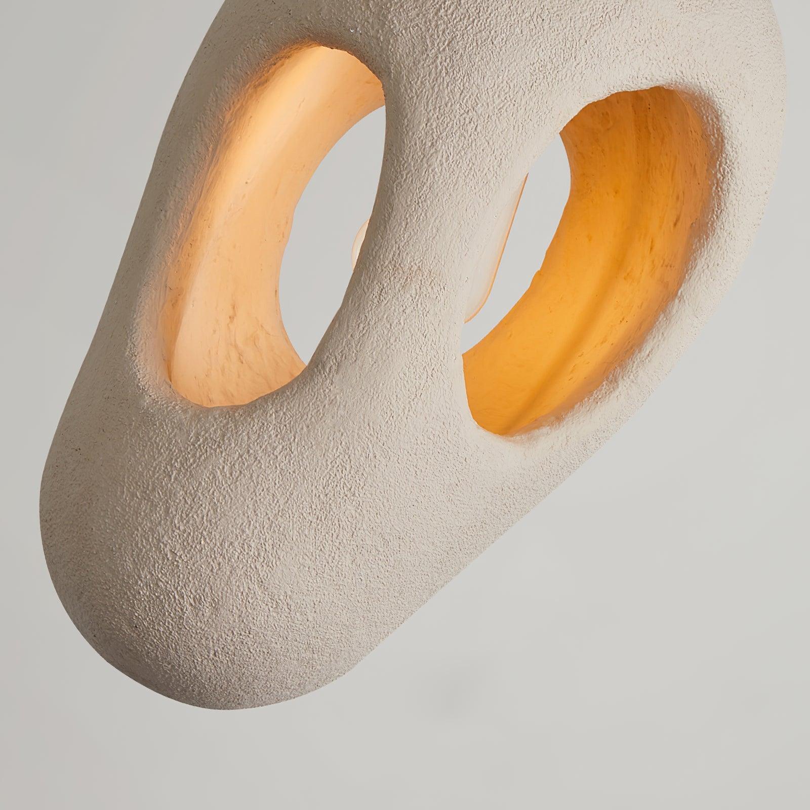 Evenu Beige Artistic Pendant Lamp-Neutral Decor