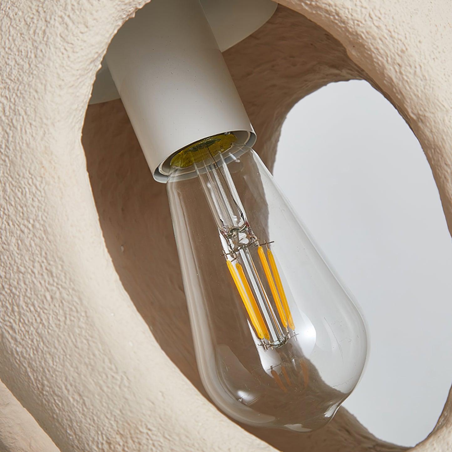 Evenu Beige Artistic Pendant Lamp-Neutral Decor