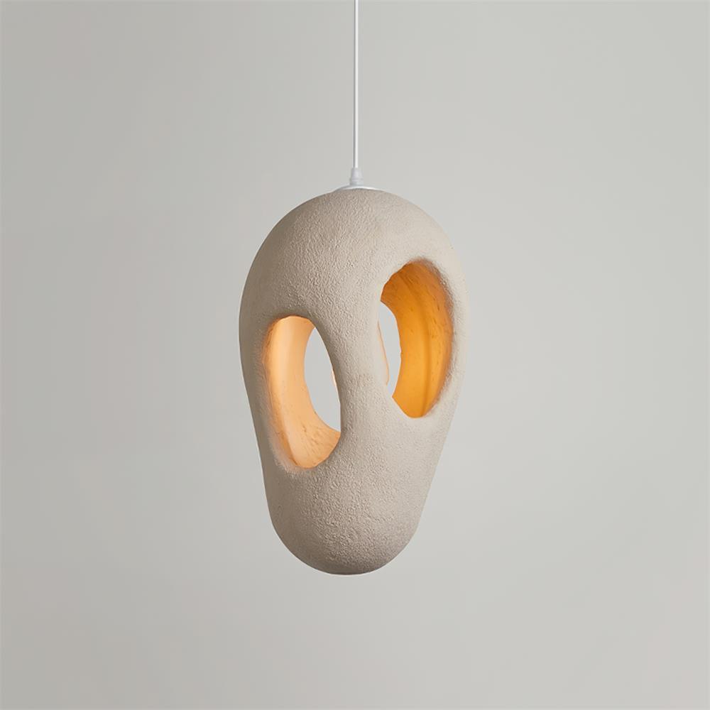 Evenu Beige Artistic Pendant Lamp-Neutral Decor