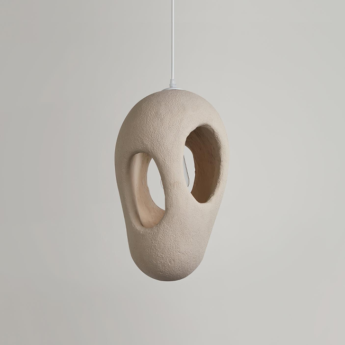 Evenu Beige Artistic Pendant Lamp-Neutral Decor