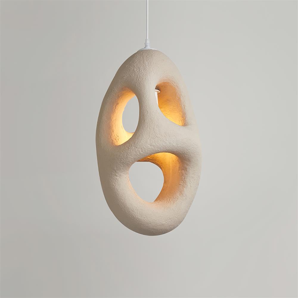 Evenu Beige Artistic Pendant Lamp-Neutral Decor