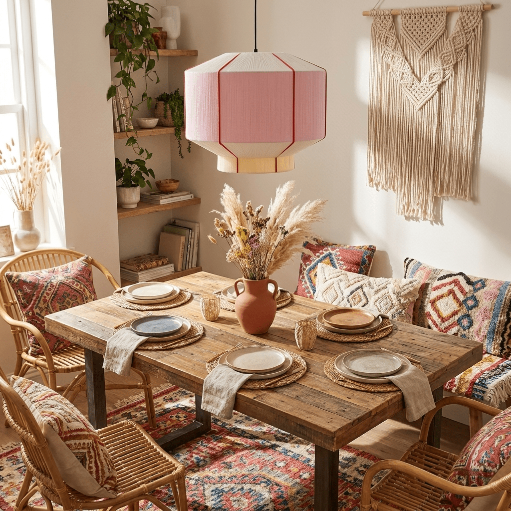 Hand-Wound Lantern Pendant Lamp-Neutral Decor