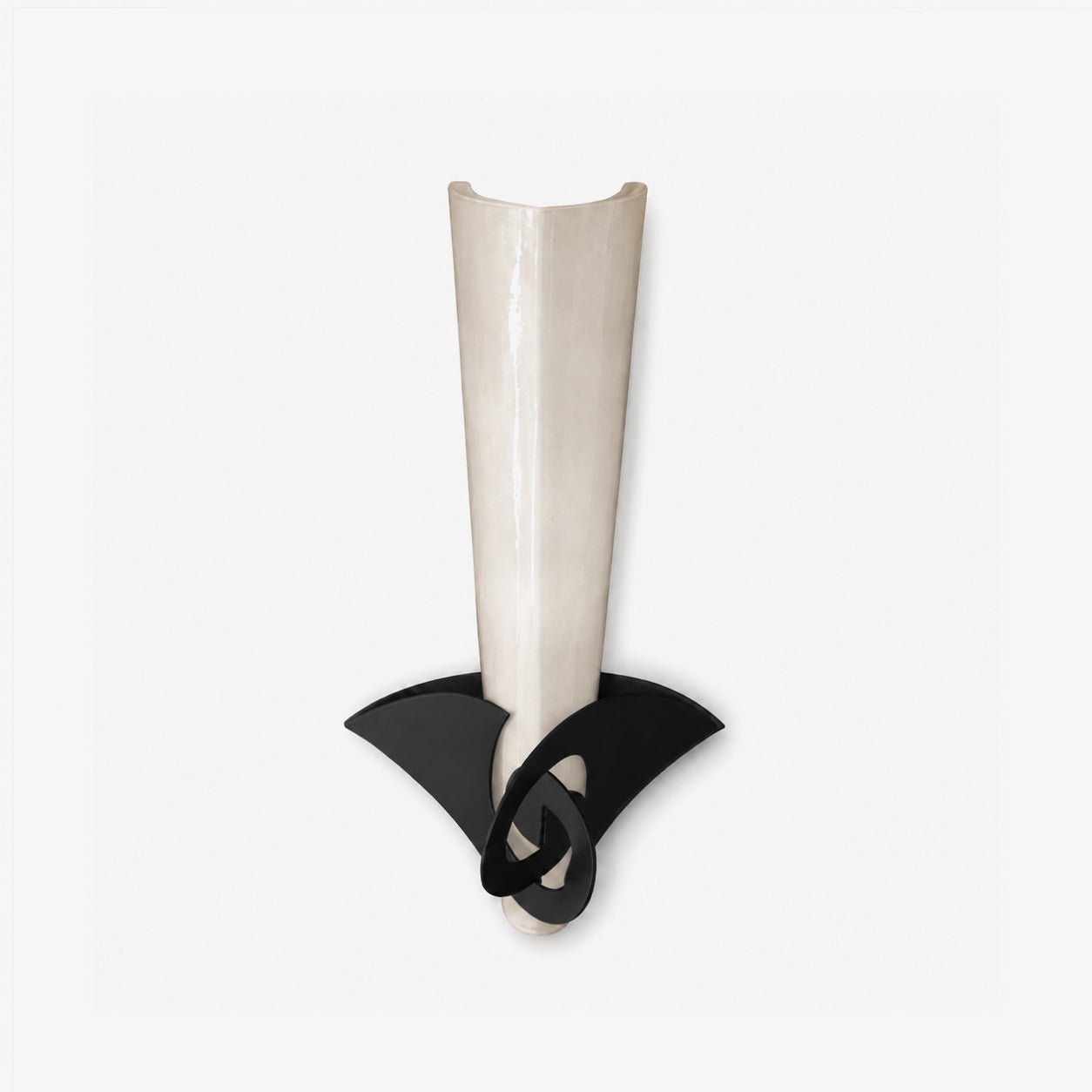 Calla Glass Wall Sconce-Neutral Decor