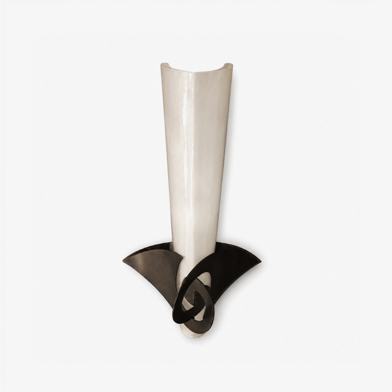 Calla Glass Wall Sconce-Neutral Decor