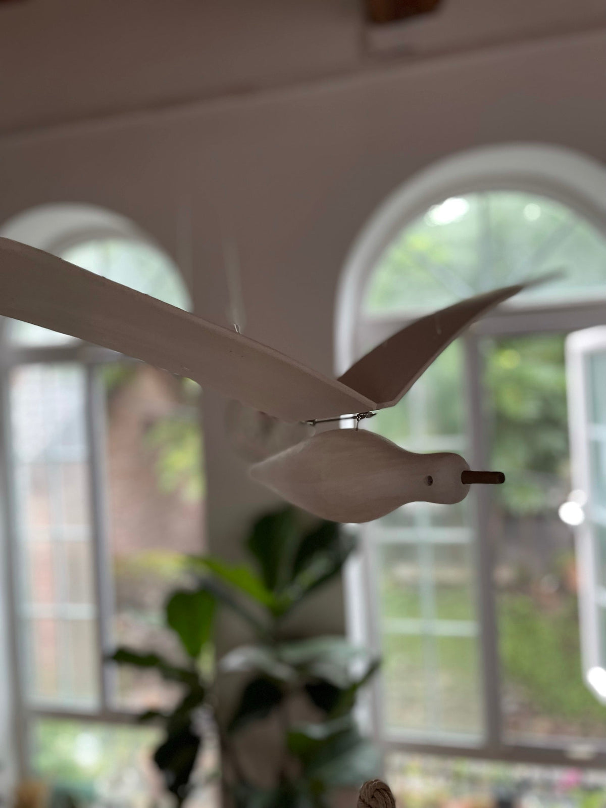 Handmade Wooden Gull