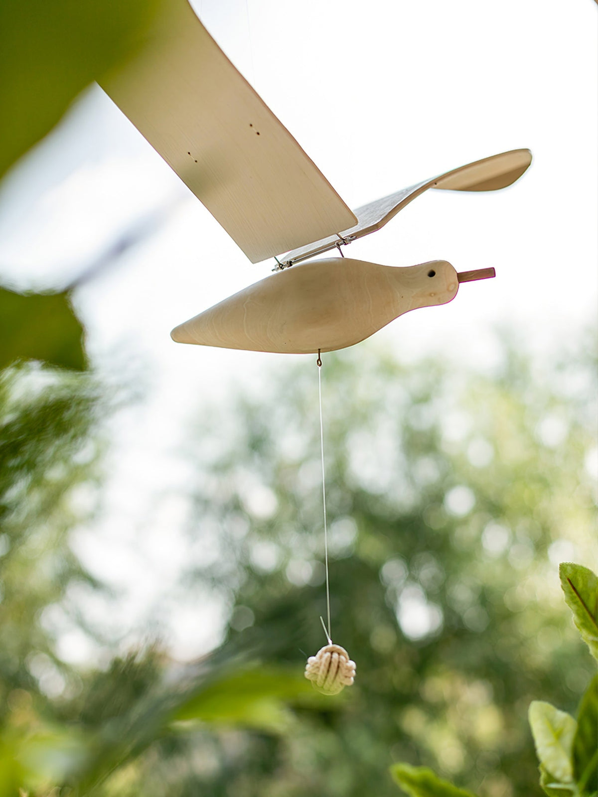 Handmade Wooden Gull