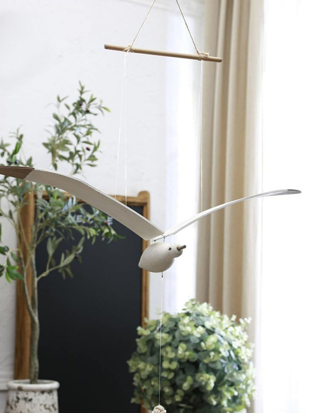 Handmade Wooden Gull