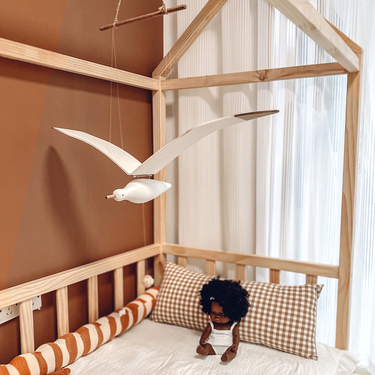 Handmade Wooden Gull