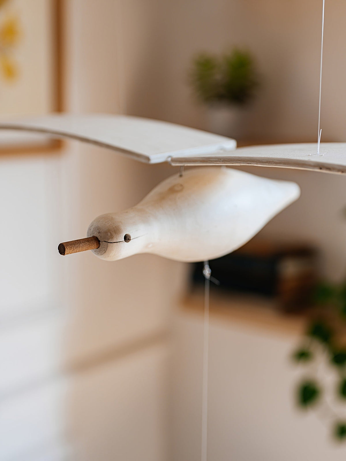 Handmade Wooden Gull