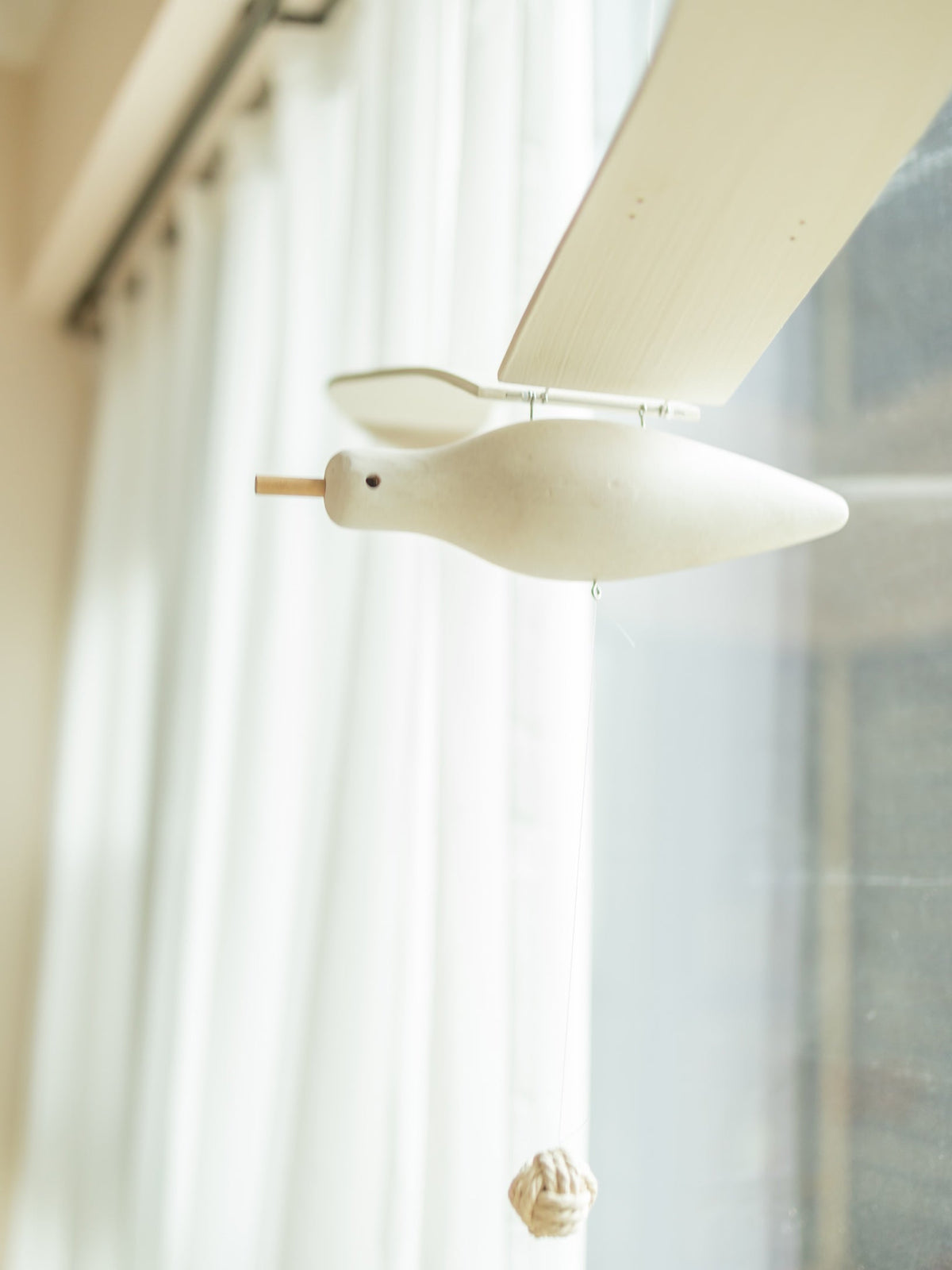 Handmade Wooden Gull