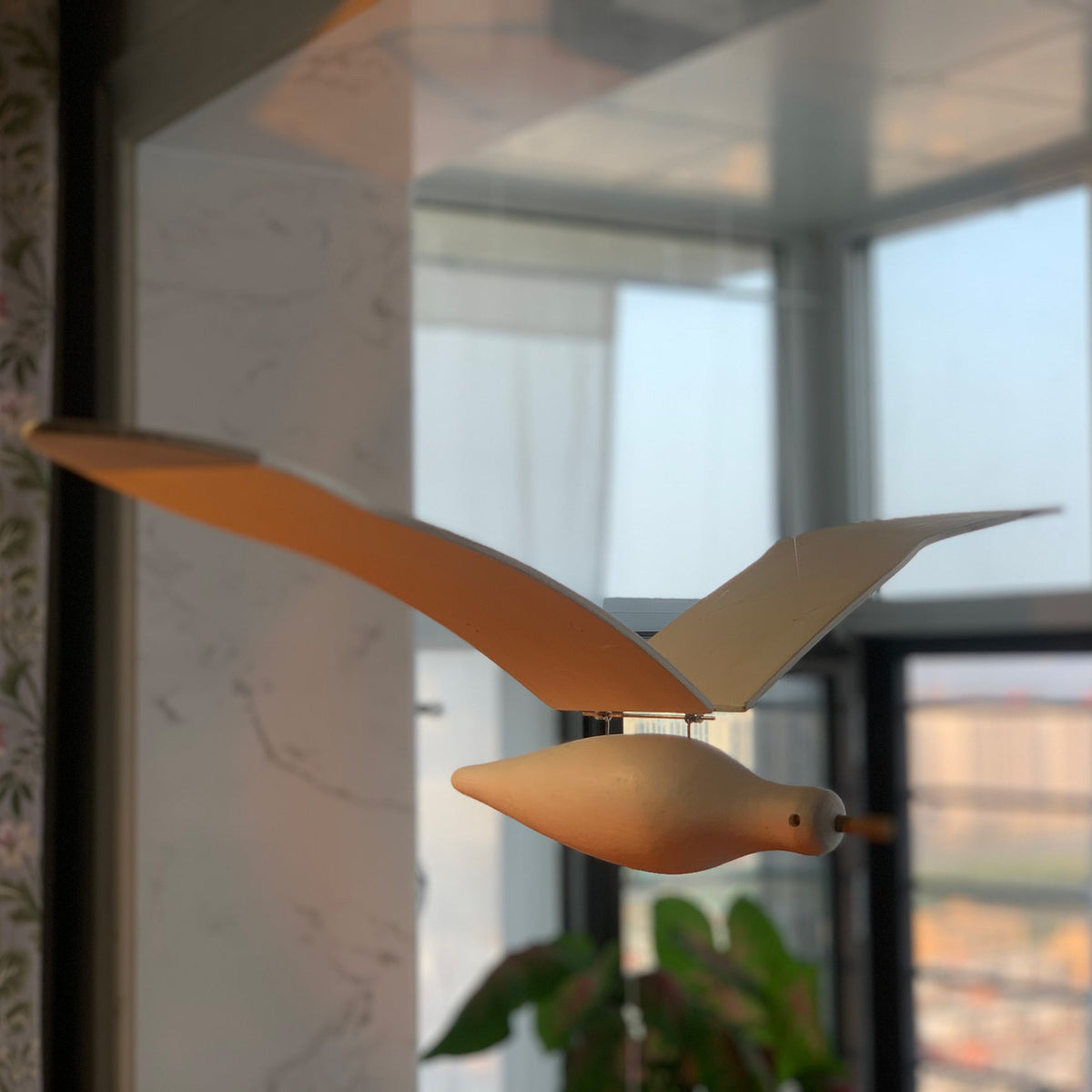 Handmade Wooden Gull