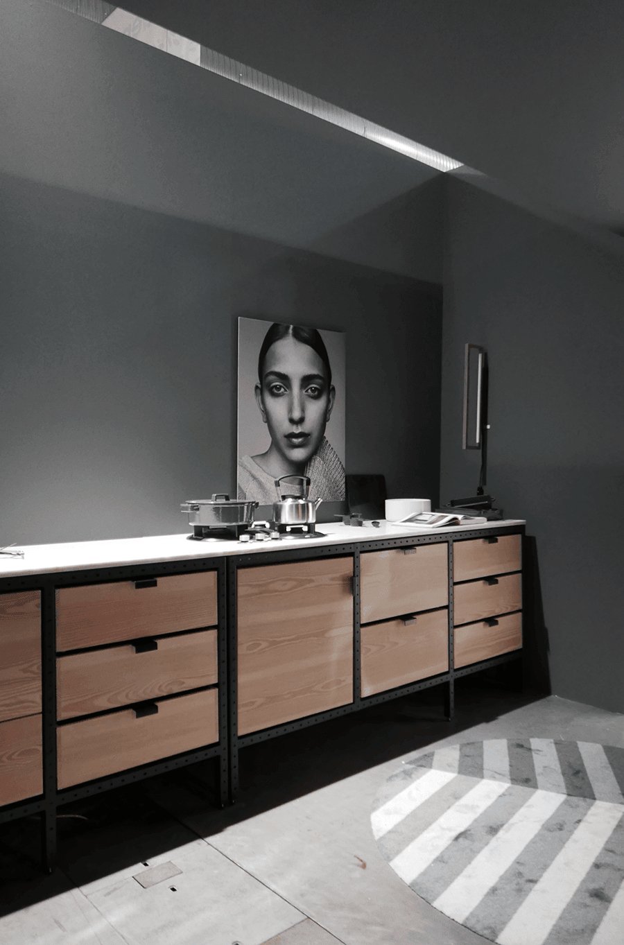 Lumase Glass Minimalist Floor Lamp-Neutral Decor