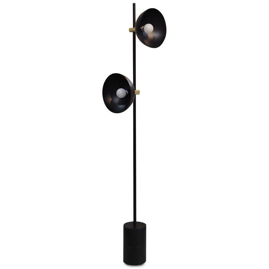 Lumase Glass Minimalist Floor Lamp-Neutral Decor