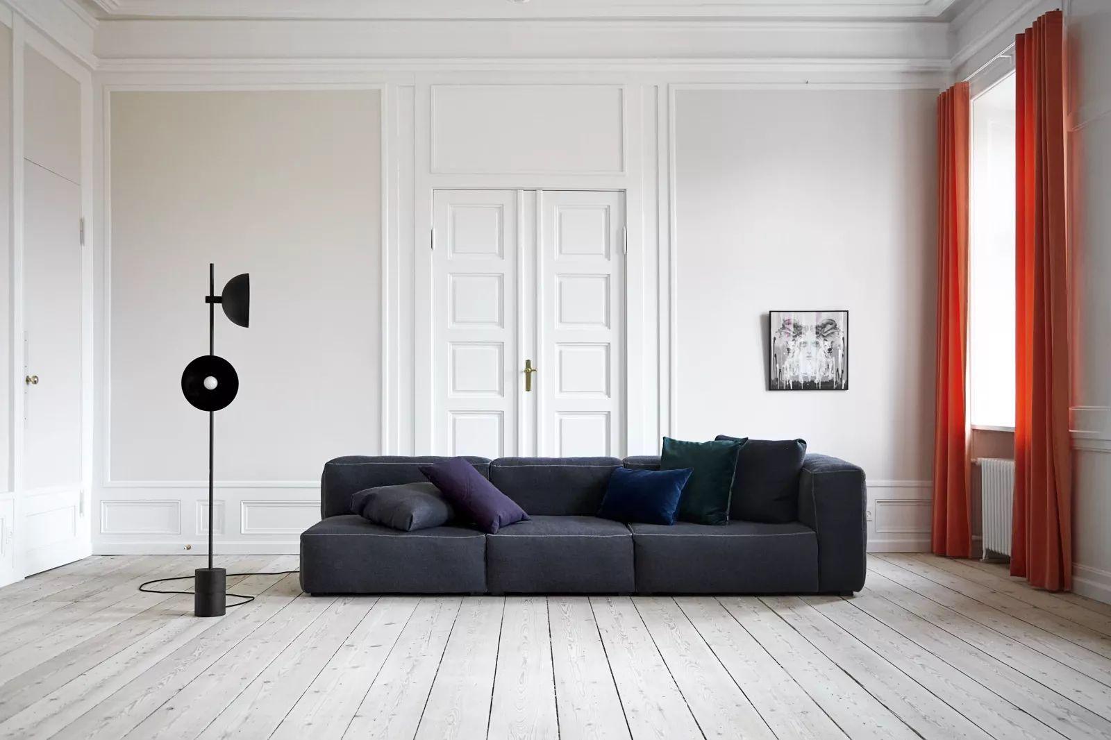 Lumase Glass Minimalist Floor Lamp-Neutral Decor