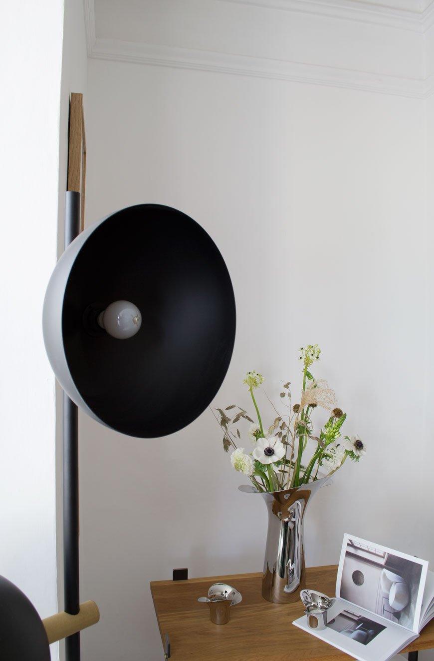 Lumase Glass Minimalist Floor Lamp-Neutral Decor