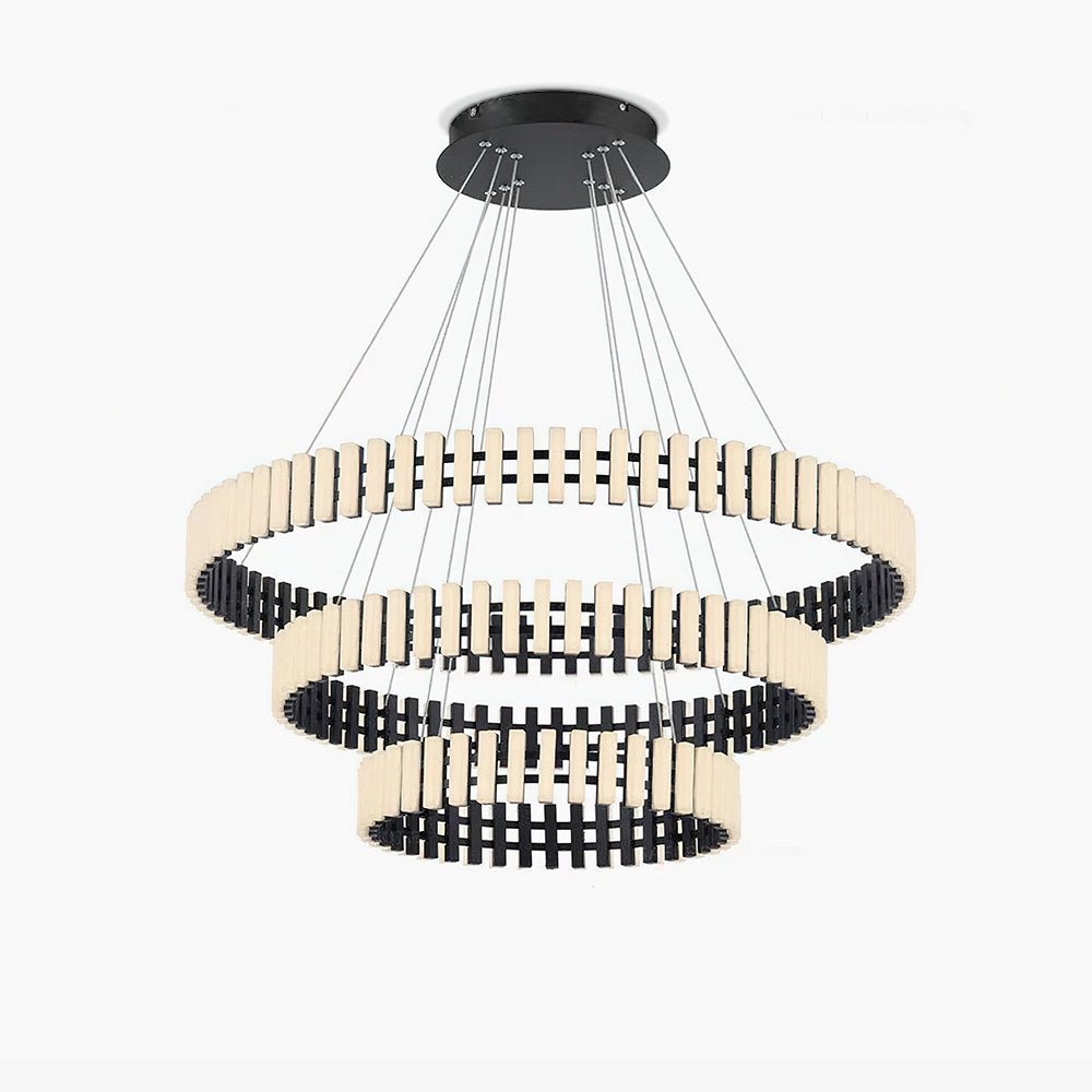 Rivo Stylis Hanging LED Chandelier-Neutral Decor
