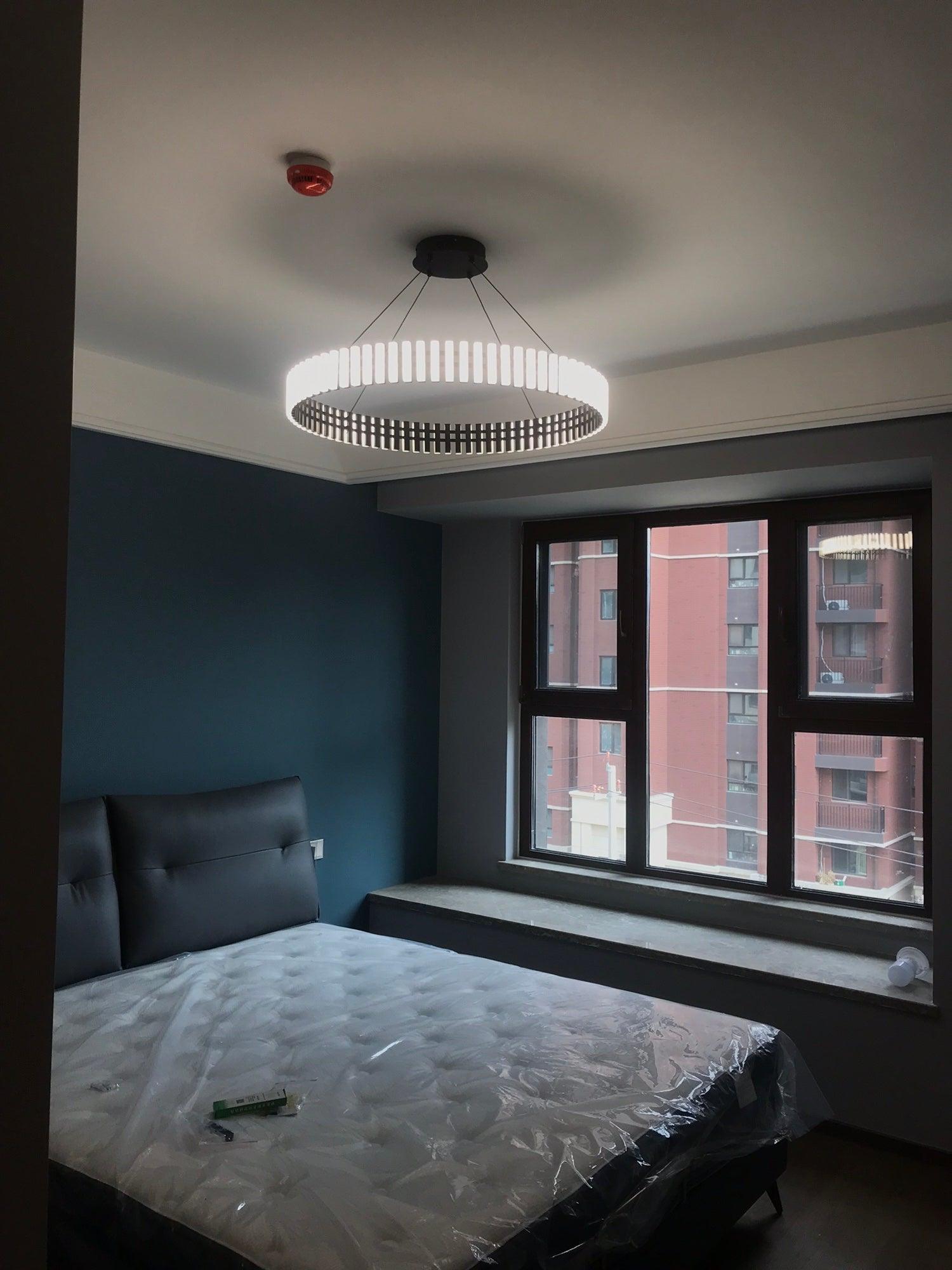 Rivo Stylis Hanging LED Chandelier-Neutral Decor