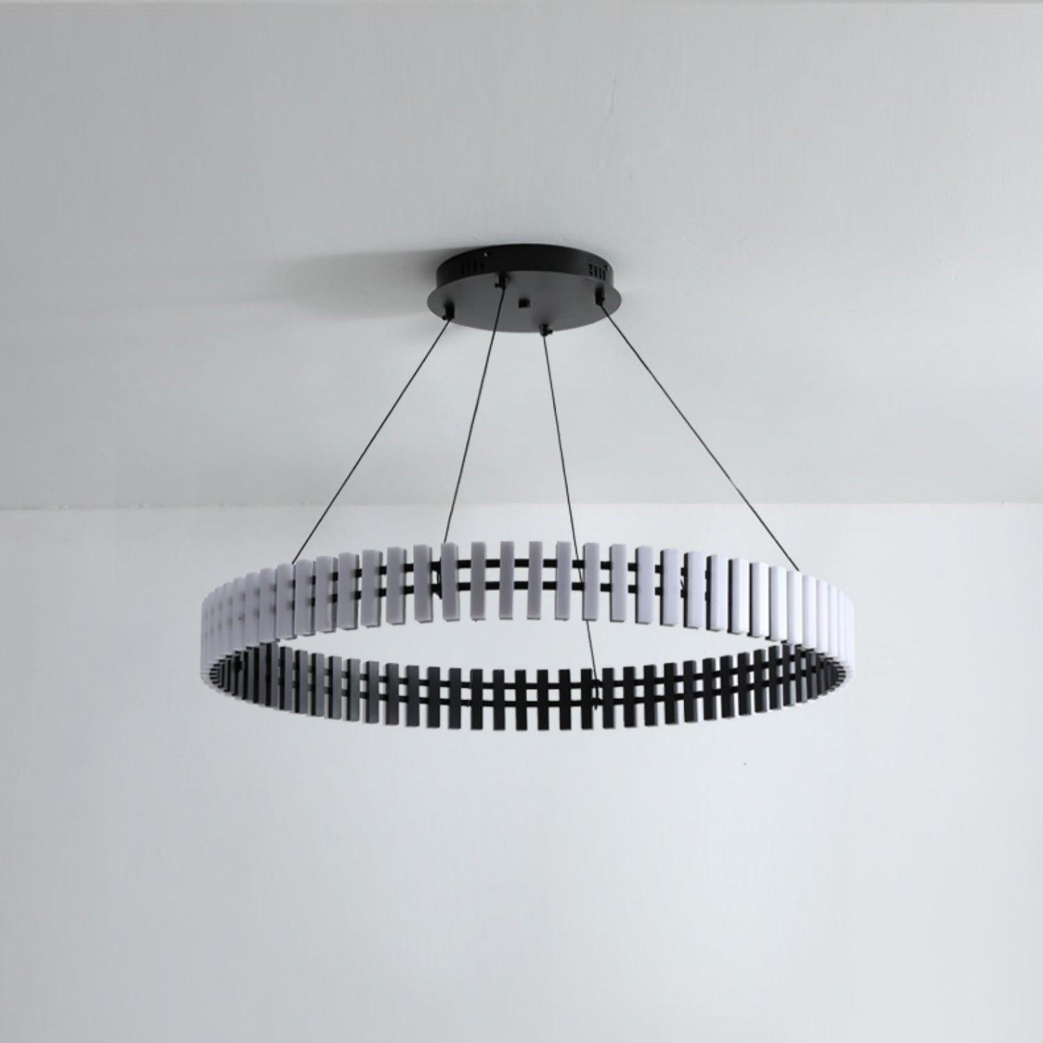 Rivo Stylis Hanging LED Chandelier-Neutral Decor