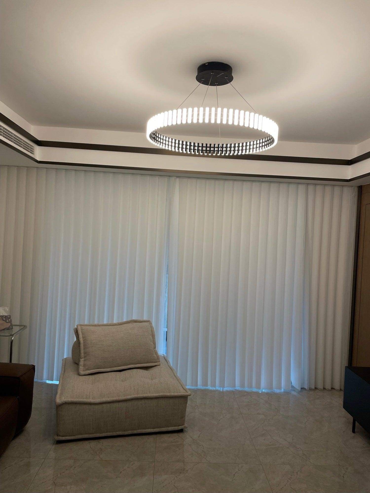 Rivo Stylis Hanging LED Chandelier-Neutral Decor