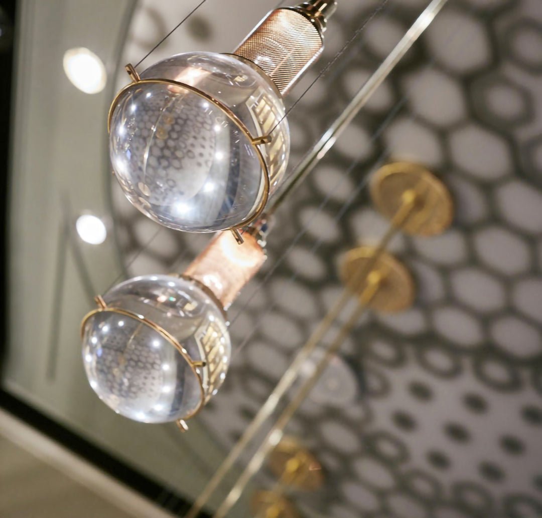 Jovell Pendant Light Crystal Adjustable-Neutral Decor
