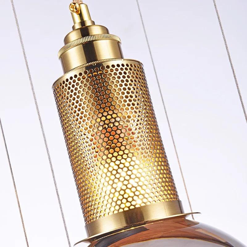 Jovell Pendant Light Crystal Adjustable-Neutral Decor