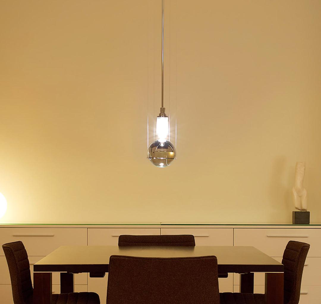 Jovell Pendant Light Crystal Adjustable-Neutral Decor