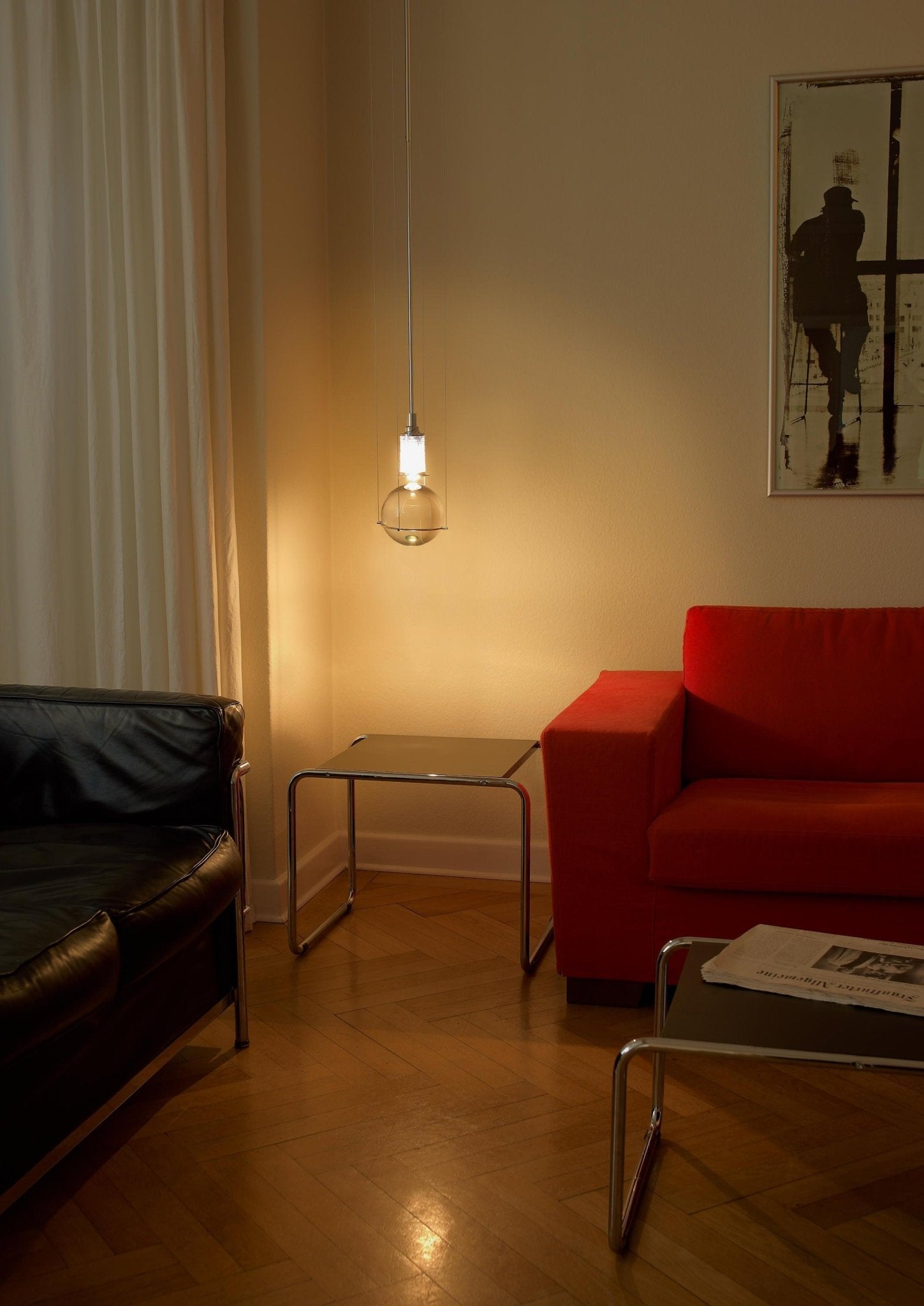 Jovell Pendant Light Crystal Adjustable-Neutral Decor