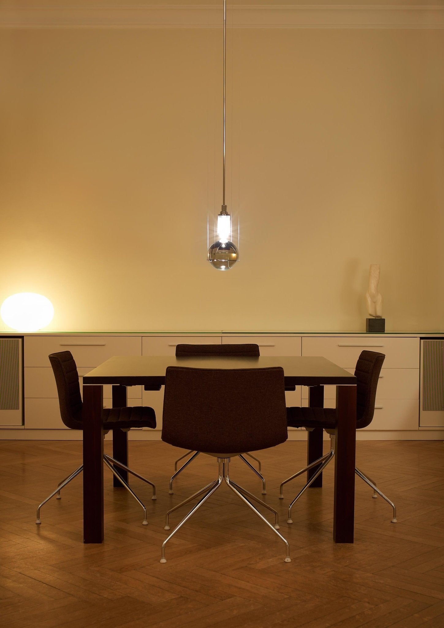 Jovell Pendant Light Crystal Adjustable-Neutral Decor