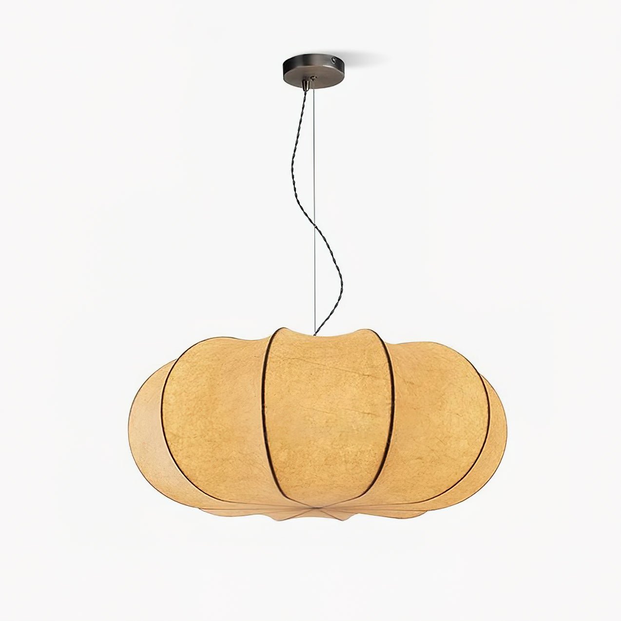 Bovena Silk Traditional Pendant Lamp-Neutral Decor